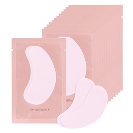 100 Pairs of Eye Pads Eyelash Pads for Eyelash Extension Eyelash Lifting Eyelashes Dyeing Eyelashes Eye Patches Eyelash Extension Pad (Pink Colour)
