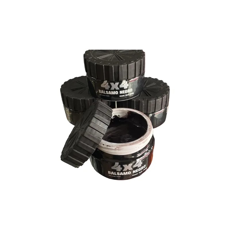 4x4 Balsamo Negro Barba Bigote