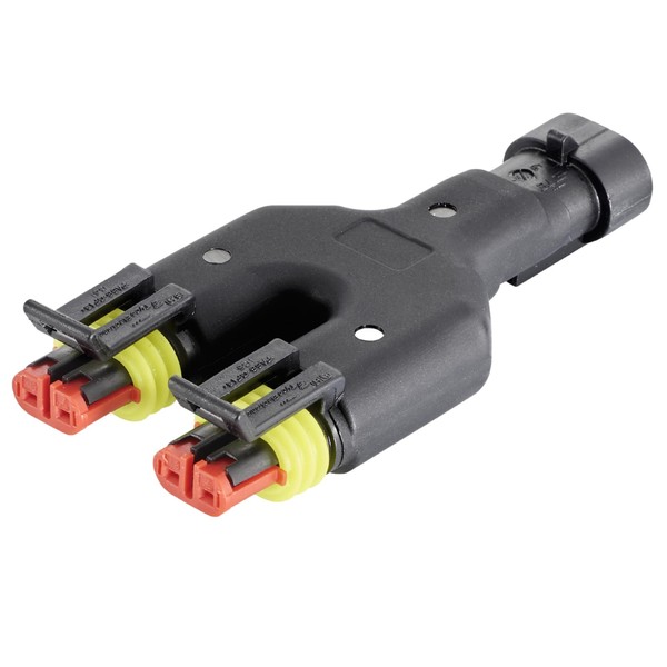 Kalitec SuperSeal 2-Pin Y-Splitter 1.5 mm I Car Plug 2-Way