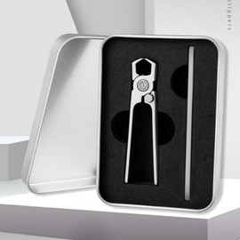 내꺼득템 Non-Flying Nail Clipper Set for Nail Cutting, Ingrown Nail File, Pedicure Tool - Large