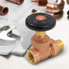 Midline Valve 6I33 Steam Radiator Gate Valve; Air Vent Temperature
