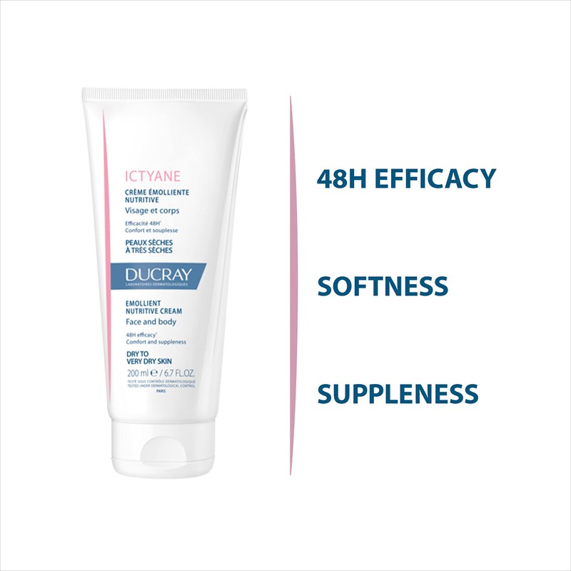 Ducray Ducray Ictyane Cream Emoliente 200 ml 1 Unidad 200