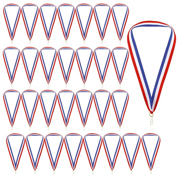 HaiFafafaing 30 Pcs Medal Ribbons with Clip Award Ribbons Medal