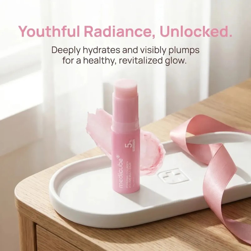 Crema Medicube PDRN Pink Collage para Rostro y Contorno de