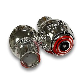 Eco Spin, Polished Chrome High-Pressure Shower Head. Box Contains 2 Showerheads.