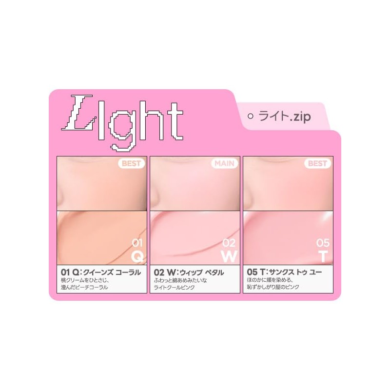 Peripera Peripera Talk Blush Key Cap/Cream Cheek Eyeshadow (19 L: