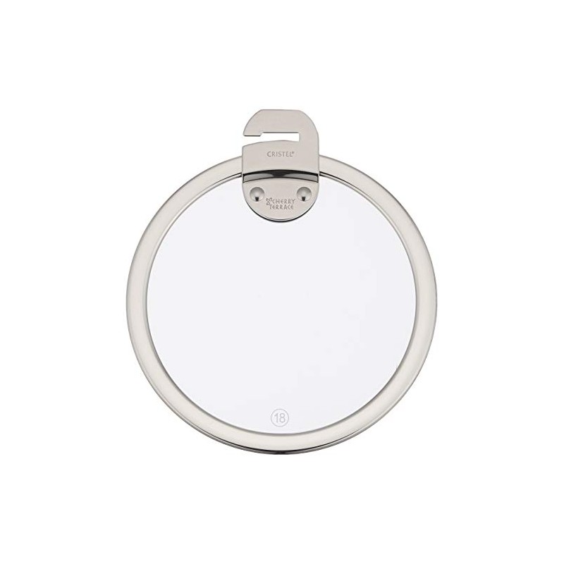CRISTEL K18SA Flat Glass Lid, Tempered Glass, 7.1 inches (18