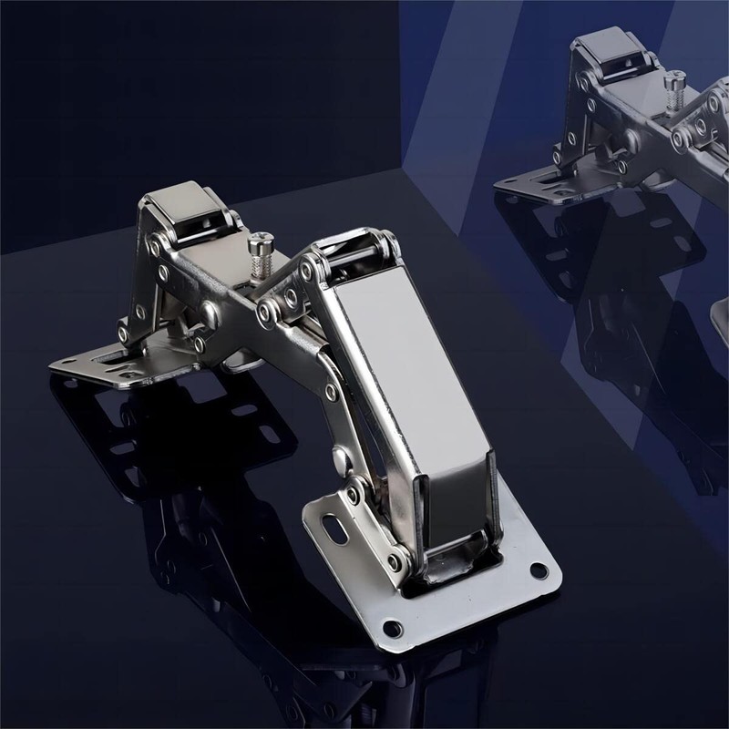 Qrity 2X Pack of Big Kitchen Cabinet Door Hinges Cupboard