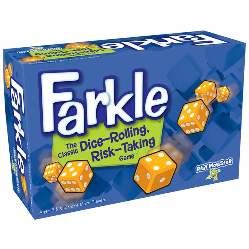 Farkle Classic Dice Games – Kids, Family Games, Travel Game,