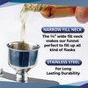 SE Stainless Steel Funnel for Flasks Bottles and Mini Bottles,