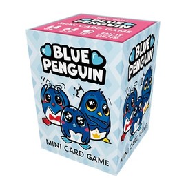 Naivina Blue Penguin - Family Card Game | Fun and Easy Strategy | 2 to 5 Players, 15 Minutes | Ages 8+