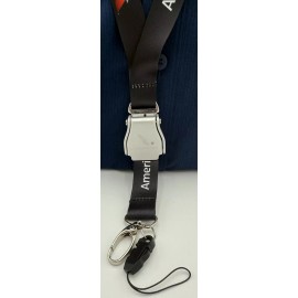 American Airlines AA  Seat Belt Lanyard Boeing Airbus  HIGH QUALITY