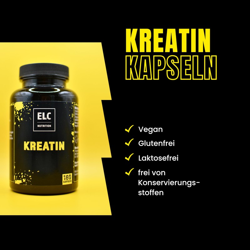 Kreatin 180 Kapseln