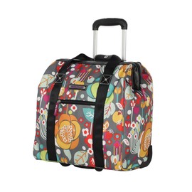 Lily Bloom Design Pattern Carry on Bag Wheeled Cabin Tote (Bliss)