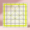 Quilting Ruler - Acrylic Square Quilting Ruler with Non-Slip Rings
