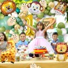 Jungle Decoration Birthday 1 Year, Forest Animals Children's Birthday Balloons