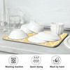 Super Absorbent Dish Drying Mat, Microfiber Fast-Drying Dish Mat, 24"