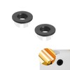2 Pcs Sink Overflow Ring Brushed Nickel Bathroom Vanity Sink