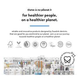 The Humble Co. Natural Toothpaste with Fluoride (2 x 75 ml) | Activated Carbon | Environmentally Friendly, Vegan, Sugar-Free, Recommended by Dentists - Prevents Bad Breath, Cavities, Plaque