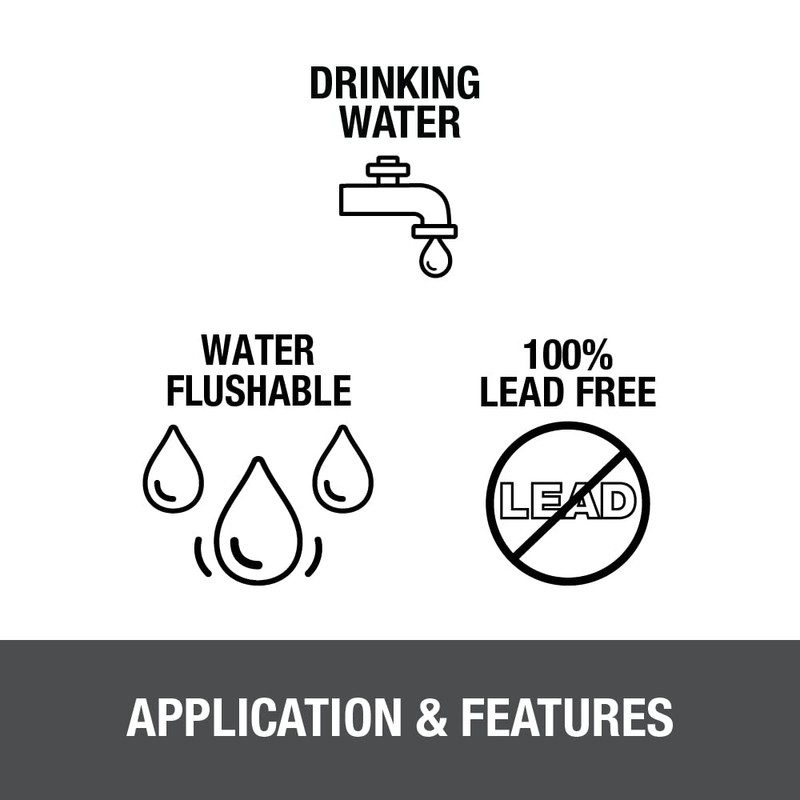 Oatey 30130 Water Soluble Flux, 1.7 oz, Paste, Off-White to