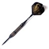 CUESOUL 22 grams Black Scorpion Steel Tip Darts Set with