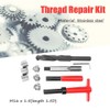 11Pcs Thread Repair Kit,M16x1.5 length 1.5D Stainless Steel Twisted Drill