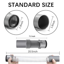 Vacuum Cleaner Hose Replacement for Shark Navigator Lift-Away NV350 NV351 NV352 NV356 NV356E NV357 UV440 NV360 NV60 NV42 NV22 Replacement Part No.193FFJ