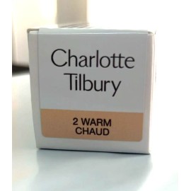 Charlotte Tilbury Beautiful Skin Foundation 2 WARM 1 oz / NIB