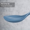 Large Silicone Cooking Spoon, Non-Stick Solid Spoon set with Deep