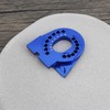 eMagTech Aluminum Motor Mount Plate Compatible with Traxxass 1/10 RC