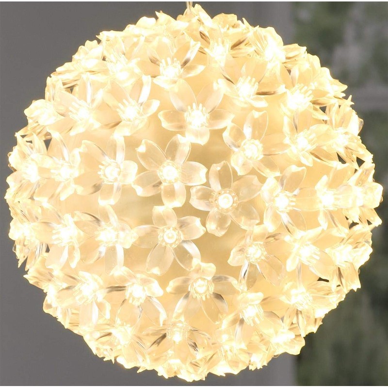 Bambelaa! 100 LED Light Ball Warm White Christmas Decoration Ball