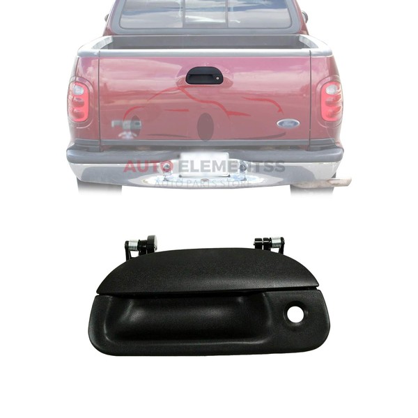 Autoelements New Tailgate Handle Textured with Keyhole for 1997-2003 Ford