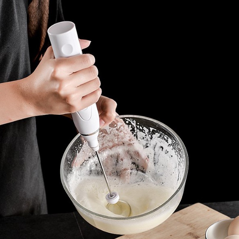 Electric Hand Mixer USB Rechargeable Automatic Egg Beater Milk Frother