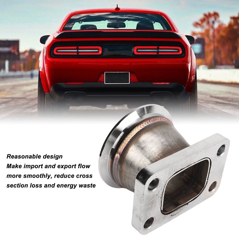 3in V Band Flange Adapter Stainless Steel Rust Proof Smooth