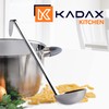 KADAX Soup ladle made of high-quality stainless steel, ladle with