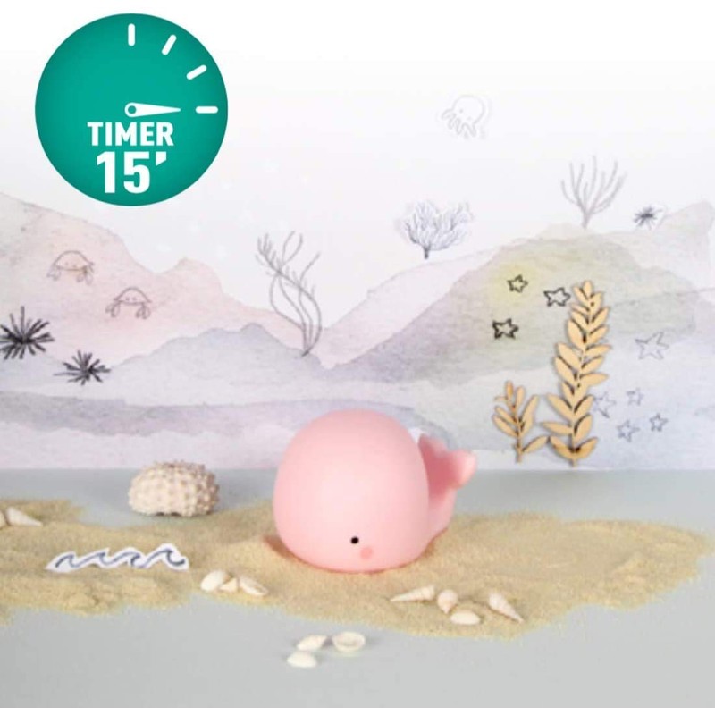 Teeny & Tiny Night Light Small Triceratop Mint 150 g