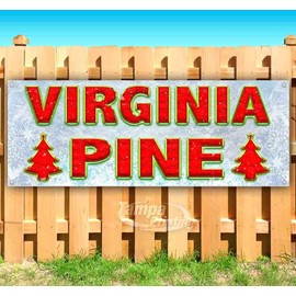Virginia Pine Banner 13 oz | Non-Fabric | Heavy-Duty Vinyl Single-Sided With Metal Grommets