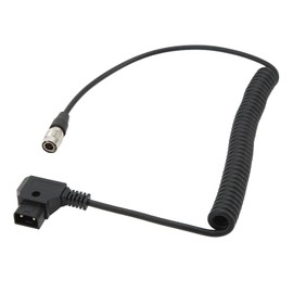 Qiilu Hirose 4 Pin PVC D Tap To Hirose D Tap To 4 Pin para Hirose Cable de Alimentación Cable de Carga para Dispositivos de Sonido 688 F8 D Tap To 4 Pin para Hirose Cable, Qiilugidb8uxzwp