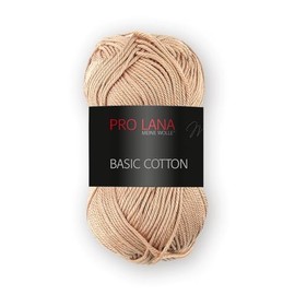Pro Lana Basic Cotton 50 g - Choice of Colours (8 - Light Brown)