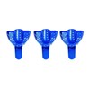 VSDent Dental Impression Trays - Pack of 12 Blue (Medium Upper # 3)