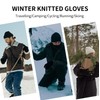 HGDGears Winter Warm Knitted Gloves for Men,Soft Lining,Touchscreen Thermal Knitted