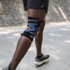 Novelastic Knee Strap Thuasne Sport - Black/Blue/Orange - Size XXL