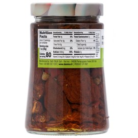 Sundried Tomatoes in Oil, Dried Tomatoes, Family Size, Club Pack, 24.7oz (700g), Drained wt. 13.1oz (370 g) Non-GMO, by Fratelli D'Amico. Product of Italy.