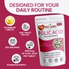 Folic Acid Tablets 400 mcg - 100 Vegan Vitamin B9