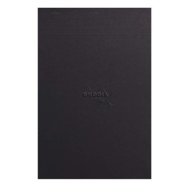 Rhodia ‎116113C Black Maya Drawing Pad DIN A4+, 50 Sheets Black, Maya Paper 120 g, Cross, Pack of 1, Black