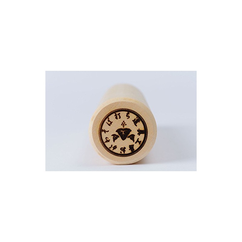 【Made in Japan・Handcrafted by Artisans】Rolling Pin/Noodle Stick/Ribbon Stick φ28～30mm/Hibiscus　Soba/Buckwheat Noodle