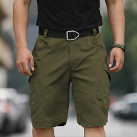 Boonlight Men's Tactical Cargo Shorts Durable, Quick-Dry & Lightweight for Hiking & Outdoor Shorts Army Green