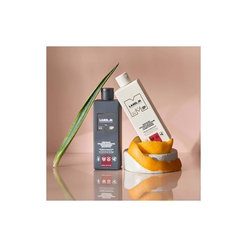 LABEL.M Organic Orange Blossom Volumising Conditioner 300ml – With Recyclable