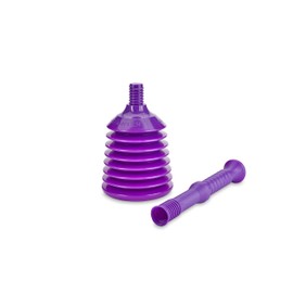 Plunger – Fix Blocked Drains and Sinks with our Big Master Plunger – (Purple) by Turboproducts