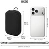 E-Tree RFID Blocking Credit Card Holder with Keychain, ID Badge